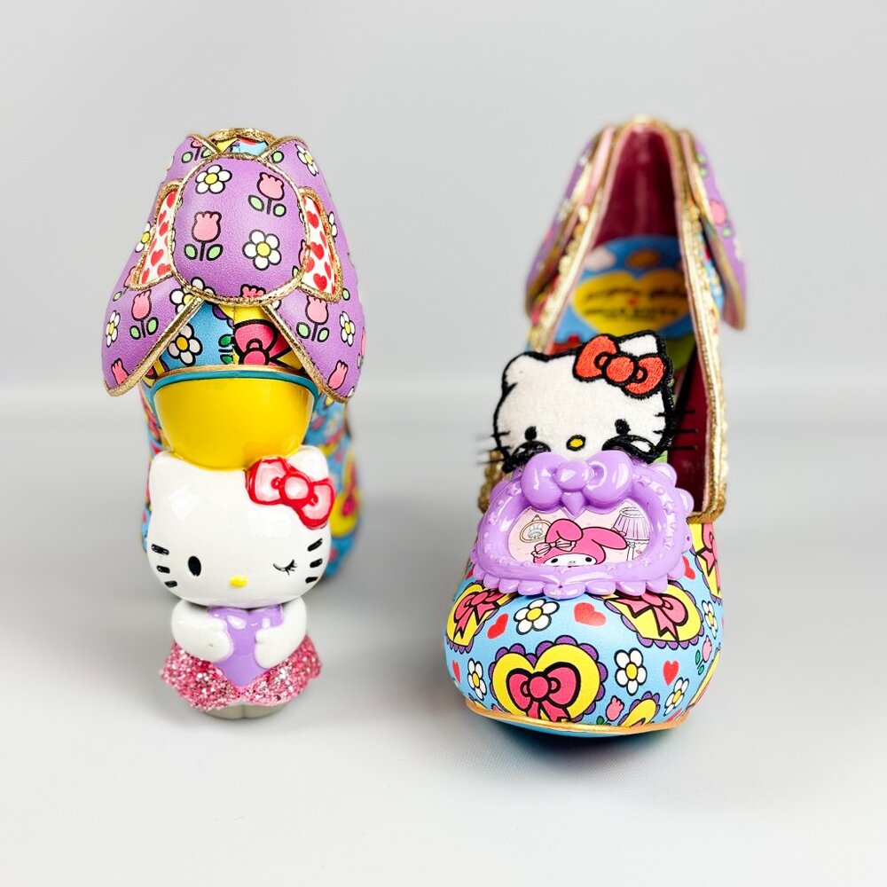 Irregular Choice Sanrio Hello Kitty & Friends Heels Size 39 Rare Collab - Picture 4 of 7